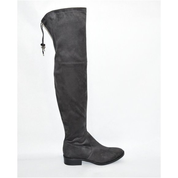 Sam Edelman 'Paloma' Sz 8.5 Over-the-Knee Gray Suede Boots OTK T3 - Picture 1 of 6